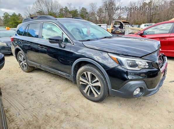 4S4BSAJC5K3384310 2019 SUBARU OUTBACK Черный Передняя правая четверть