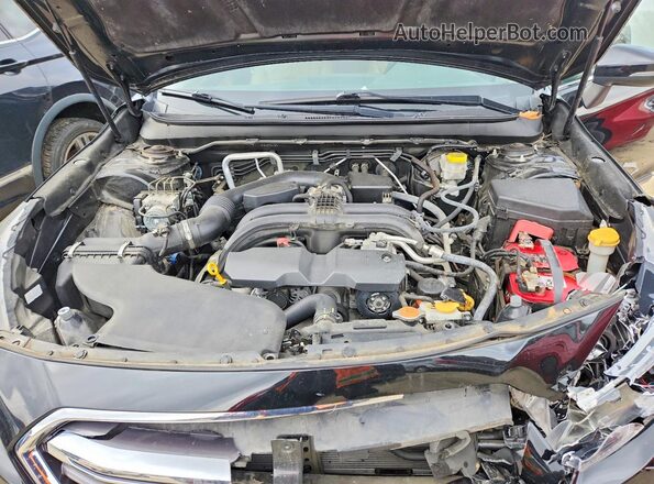 4S4BSAJC5K3384310 2019 SUBARU OUTBACK Черный Вид подкапотного пространства