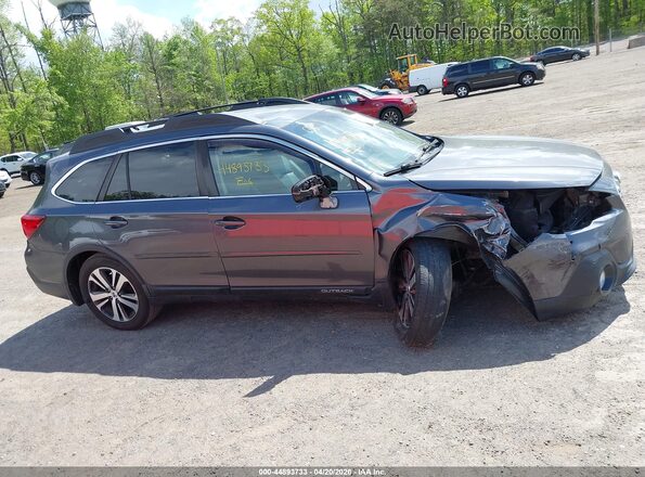 4S4BSAKC0J3233338 2018 SUBARU OUTBACK Серый Панорамный вид салона 360°
