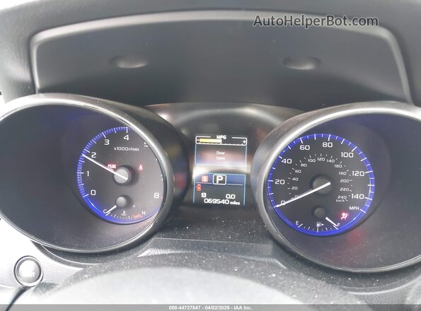 4S4BSAKC3J3370161 2018 SUBARU OUTBACK Белый Вид задних сидений