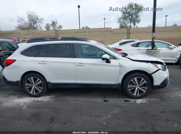 4S4BSAKC3J3370161 2018 SUBARU OUTBACK Белый Вид задней части салона