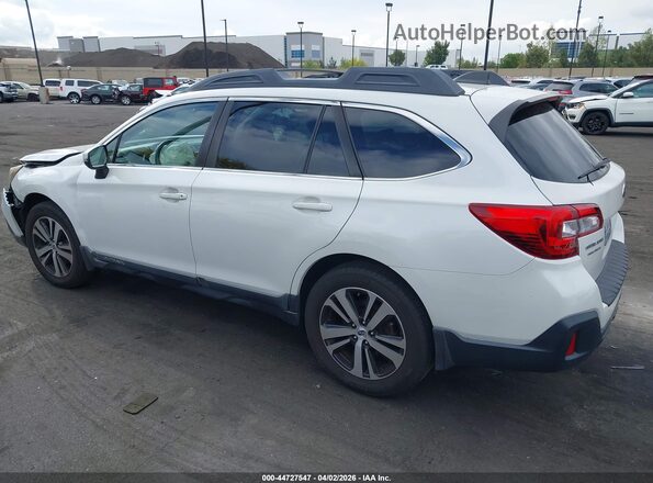 4S4BSAKC3J3370161 2018 SUBARU OUTBACK Белый Панорамный вид салона 360°