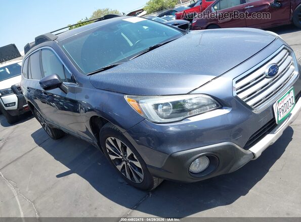 4S4BSANC2H3357097 2017 SUBARU OUTBACK Серый Передняя правая четверть