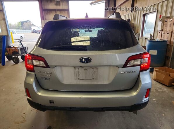 4S4BSANC3J3313809 2018 SUBARU OUTBACK Серебряный Вид сзади