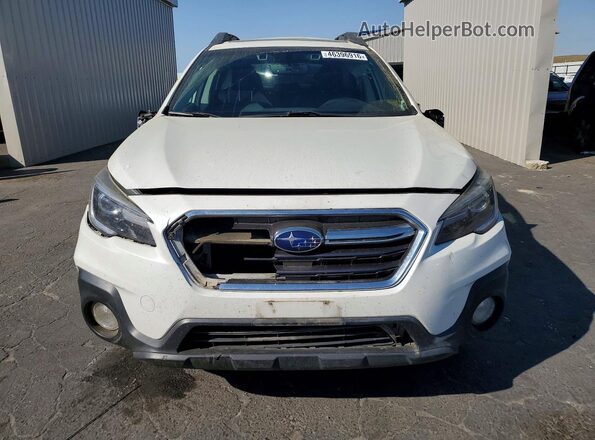 4S4BSANC6K3207419 2019 SUBARU OUTBACK Белый Вид спереди