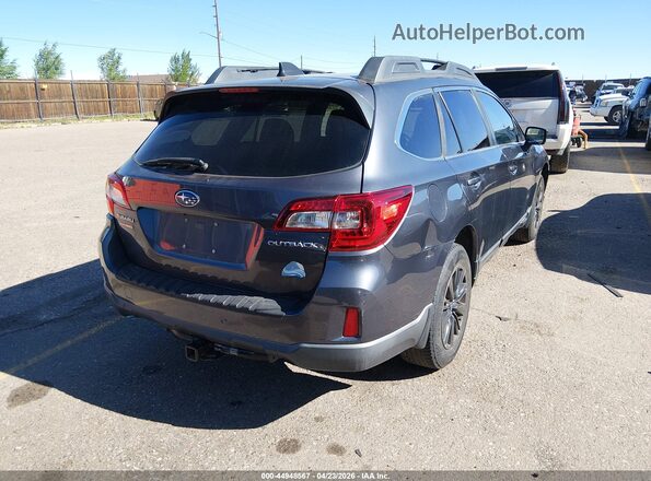 4S4BSBCC2G3229997 2016 SUBARU OUTBACK Черный Задняя правая четверть