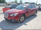 2016 Subaru Outback 2.5i Premium Burgundy vin: 4S4BSBDC7G3243652