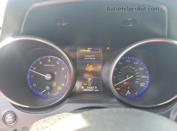 4S4BSENC1J3320846 2018 SUBARU OUTBACK Green Widok zestawu wskaźników