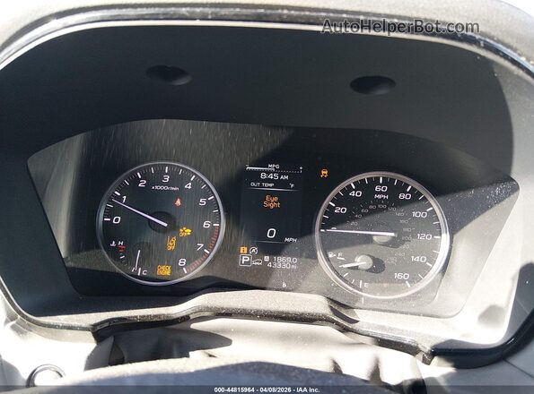 4S4BTACC3L3231663 2020 SUBARU OUTBACK Серый Вид задних сидений