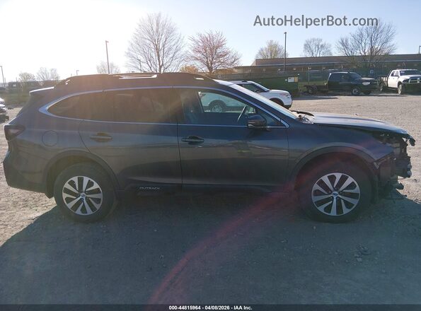 4S4BTACC3L3231663 2020 SUBARU OUTBACK Серый Вид задней части салона
