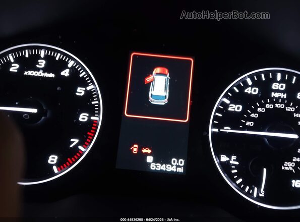 4S4BTAEC1L3154174 2020 SUBARU OUTBACK White Vista de los asientos traseros