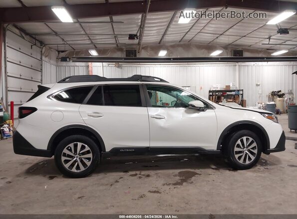 4S4BTAEC1L3154174 2020 SUBARU OUTBACK White Vista interior trasera
