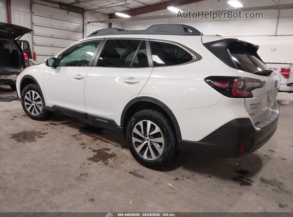 4S4BTAEC1L3154174 2020 SUBARU OUTBACK White Trasero izquierdo