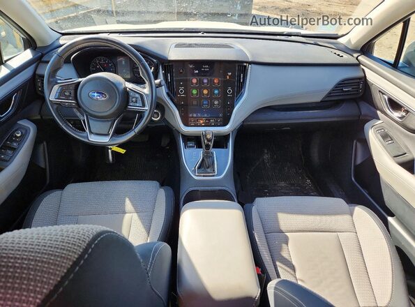 4S4BTAFC6N3283433 2022 SUBARU OUTBACK White Առջևի վահանակի տեսք
