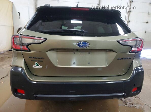 4S4BTALC2R3246681 2024 SUBARU OUTBACK Зеленый Вид сзади