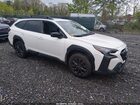 2025 Subaru Outback Onyx Edition White vin: 4S4BTALC2S3260666