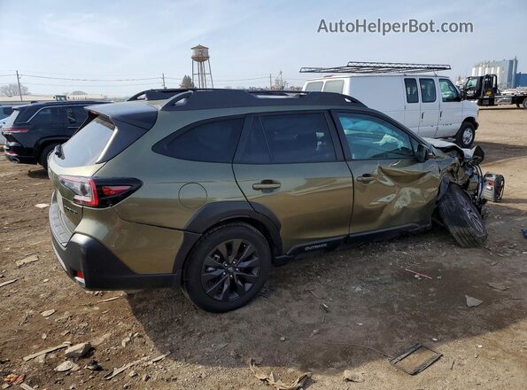 4S4BTALC2S3308246 2025 SUBARU OUTBACK Green Задня права чверть