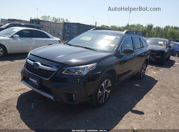 4S4BTAMC1M3177800 2021 SUBARU OUTBACK Черный Передняя левая четверть