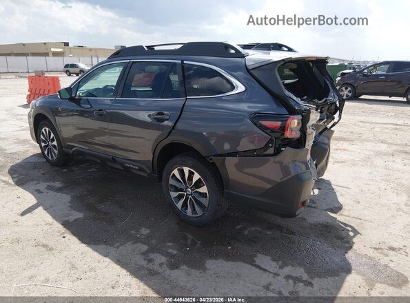 4S4BTANC6P3134606 2023 SUBARU OUTBACK Серый Задняя левая четверть