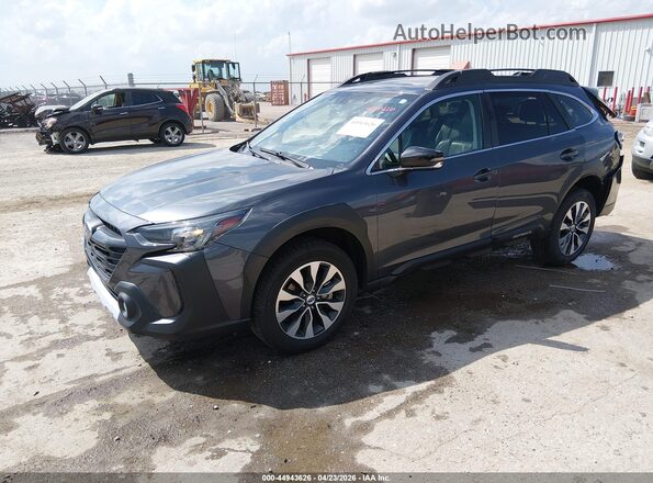 4S4BTANC6P3134606 2023 SUBARU OUTBACK Серый Передняя левая четверть