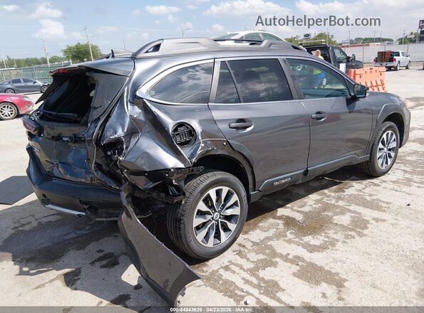 4S4BTANC6P3134606 2023 SUBARU OUTBACK Серый Задняя правая четверть