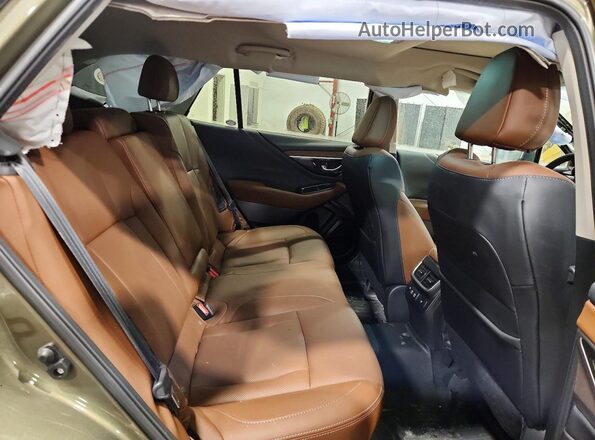 4S4BTAPC5N3149043 2022 SUBARU OUTBACK Зеленый Вид задней части салона