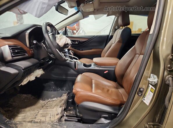 4S4BTAPC5N3149043 2022 SUBARU OUTBACK Зеленый Вид салона спереди