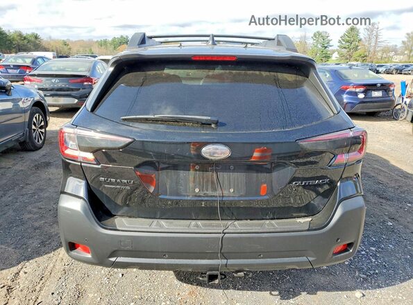 4S4BTGLD0P3112762 2023 SUBARU OUTBACK Черный Вид сзади