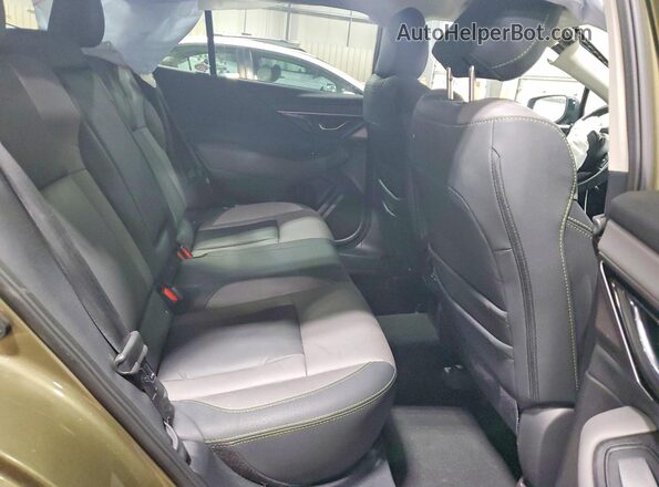 4S4BTGLD6P3209898 2023 SUBARU OUTBACK Green უკანა სავარძლების ხედი
