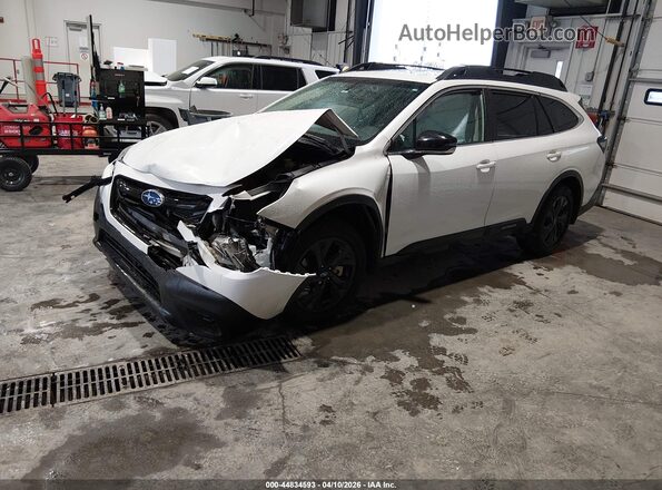 4S4BTGLD9M3149353 2021 SUBARU OUTBACK Белый Передняя левая четверть