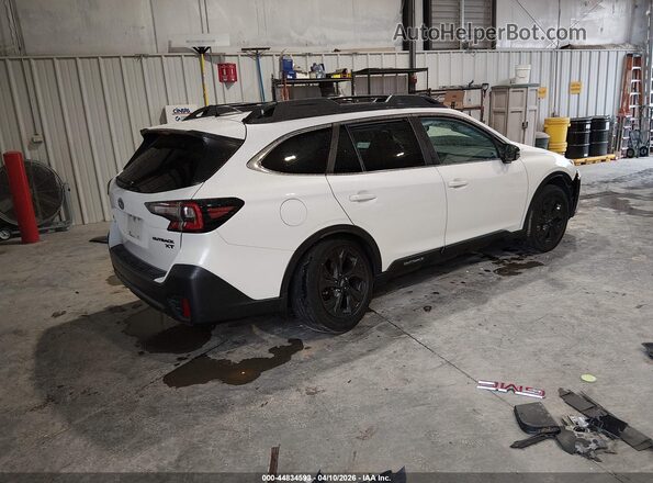 4S4BTGLD9M3149353 2021 SUBARU OUTBACK Белый Задняя правая четверть