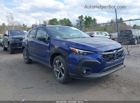 4S4GUHD65T3734258 2026 SUBARU CROSSTREK Blue Delantero derecho