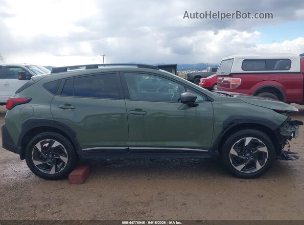4S4GUHL66R3774522 2024 SUBARU CROSSTREK Зеленый Панорамный вид салона 360°