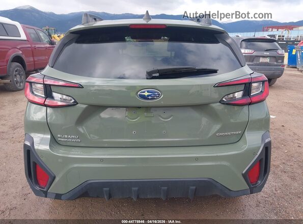 4S4GUHL66R3774522 2024 SUBARU CROSSTREK Зеленый 