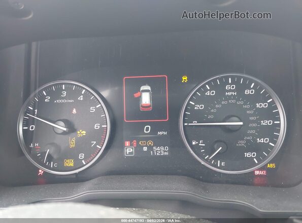4S4SLDB67T3021726 2026 SUBARU FORESTER Gray Widok tylnych siedzeń