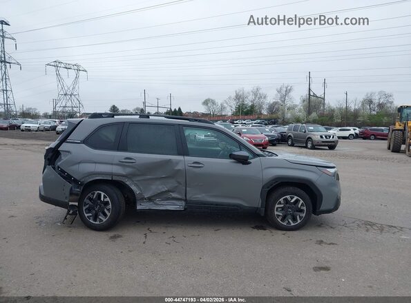 4S4SLDB67T3021726 2026 SUBARU FORESTER Gray Widok wnętrza z tyłu
