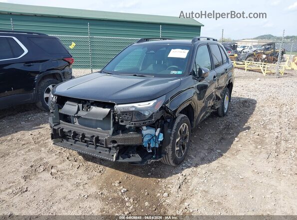 4S4SLDB6XT3061489 2026 SUBARU FORESTER Black Vista tres cuartos delantera izquierda