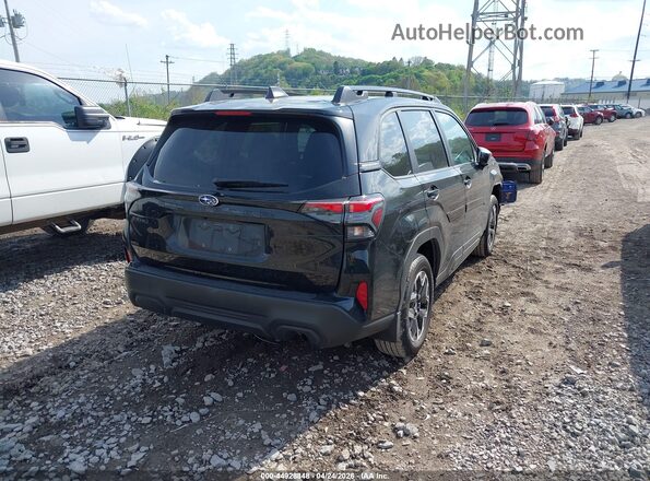 4S4SLDB6XT3061489 2026 SUBARU FORESTER Black Trasero derecho
