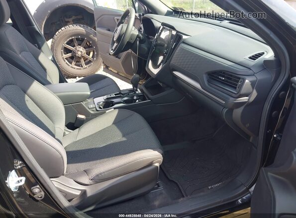 4S4SLDB6XT3061489 2026 SUBARU FORESTER Black Vista interior delantera