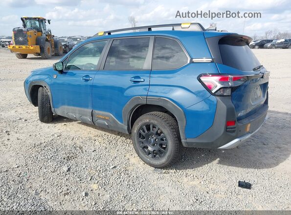 4S4SLDL65T3036224 2026 SUBARU FORESTER Синий Задняя левая четверть