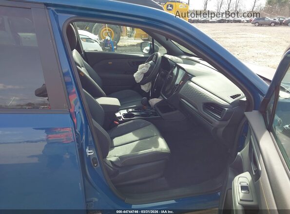 4S4SLDL65T3036224 2026 SUBARU FORESTER Синий Вид салона спереди