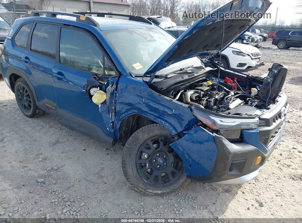 4S4SLDL65T3036224 2026 SUBARU FORESTER Синий Вид спереди