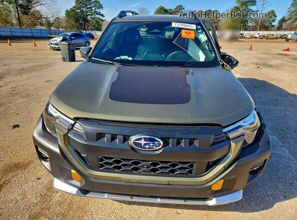 4S4SLDL69T3023086 2026 SUBARU FORESTER Green Widok z przodu