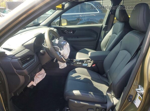 4S4SLDR64T3019938 2026 SUBARU FORESTER Зеленый Вид салона спереди
