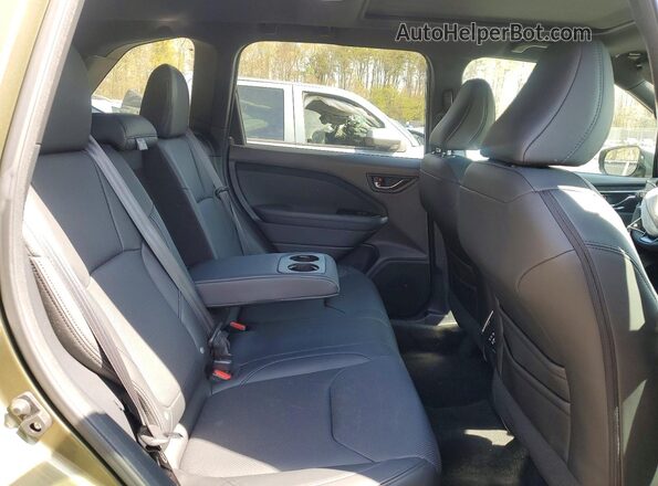 4S4SLDR64T3019938 2026 SUBARU FORESTER Зеленый Вид задней части салона