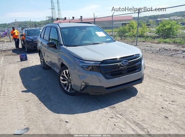 4S4SLDT64T3073409 2026 SUBARU FORESTER Серый Передняя правая четверть