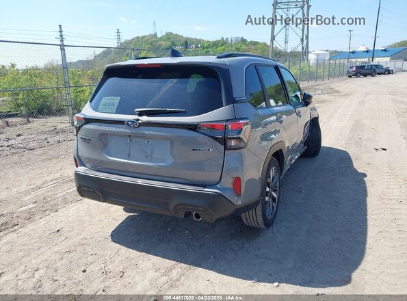 4S4SLDT64T3073409 2026 SUBARU FORESTER Серый Задняя правая четверть