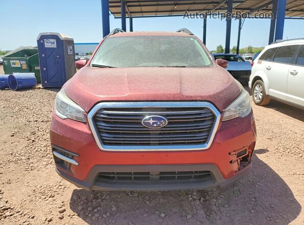 4S4WMAFD1K3467536 2019 SUBARU ASCENT Красный Вид спереди