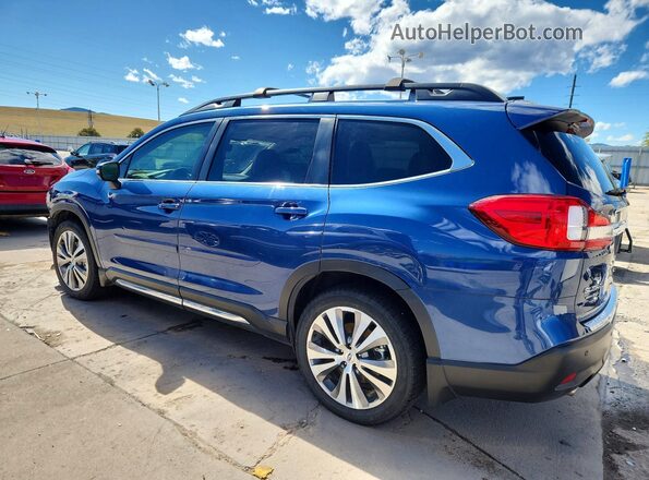 4S4WMAJD9K3488092 2019 SUBARU ASCENT Blue Trasero izquierdo