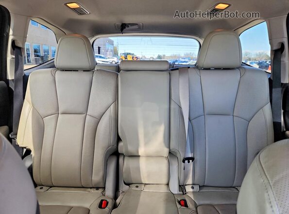 4S4WMAJD9K3488092 2019 SUBARU ASCENT Blue Vista de los asientos traseros